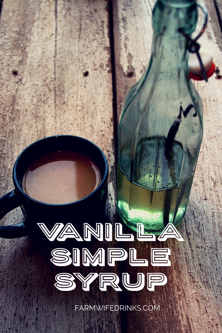 Making a vanilla simple syrup can make your coffee at home coffee shop flavor worthy without the cost. Simple syrup is easy to make and keeps in the fridge for two weeks.