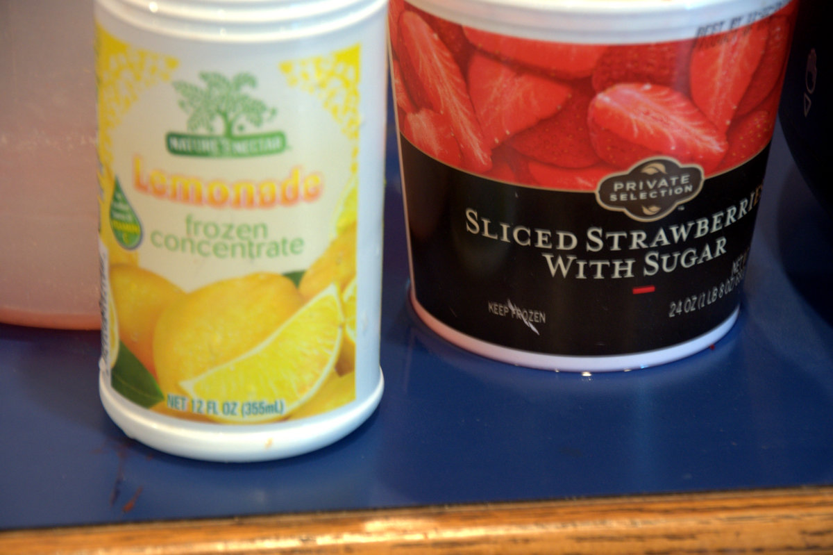 Frozen strawberry lemonade is slushy twist on a summertime favorite. Kids and adults alike will love it. 