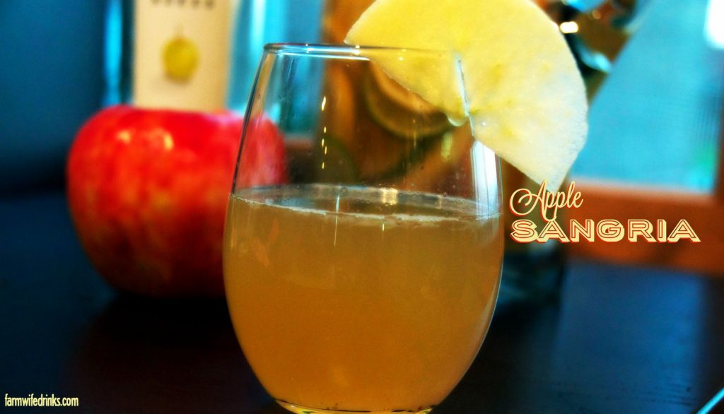 Want a crisp, fall inspired wine drink? This apple sangria recipe that is full of the flavor of fall without being overly sweet.