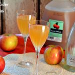 The apple cider mimosas are an easy to make fall version of the brunch favorite.