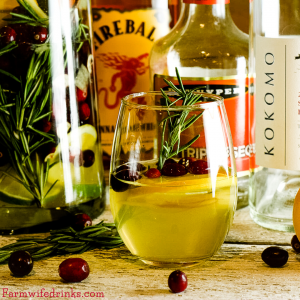 This Fireball Sangria recipe is a crisp white wine sangria with a strong cinnamon flavor. Subtle hints of orange, cranberry, and apple make this the perfect Christmas Sangria.