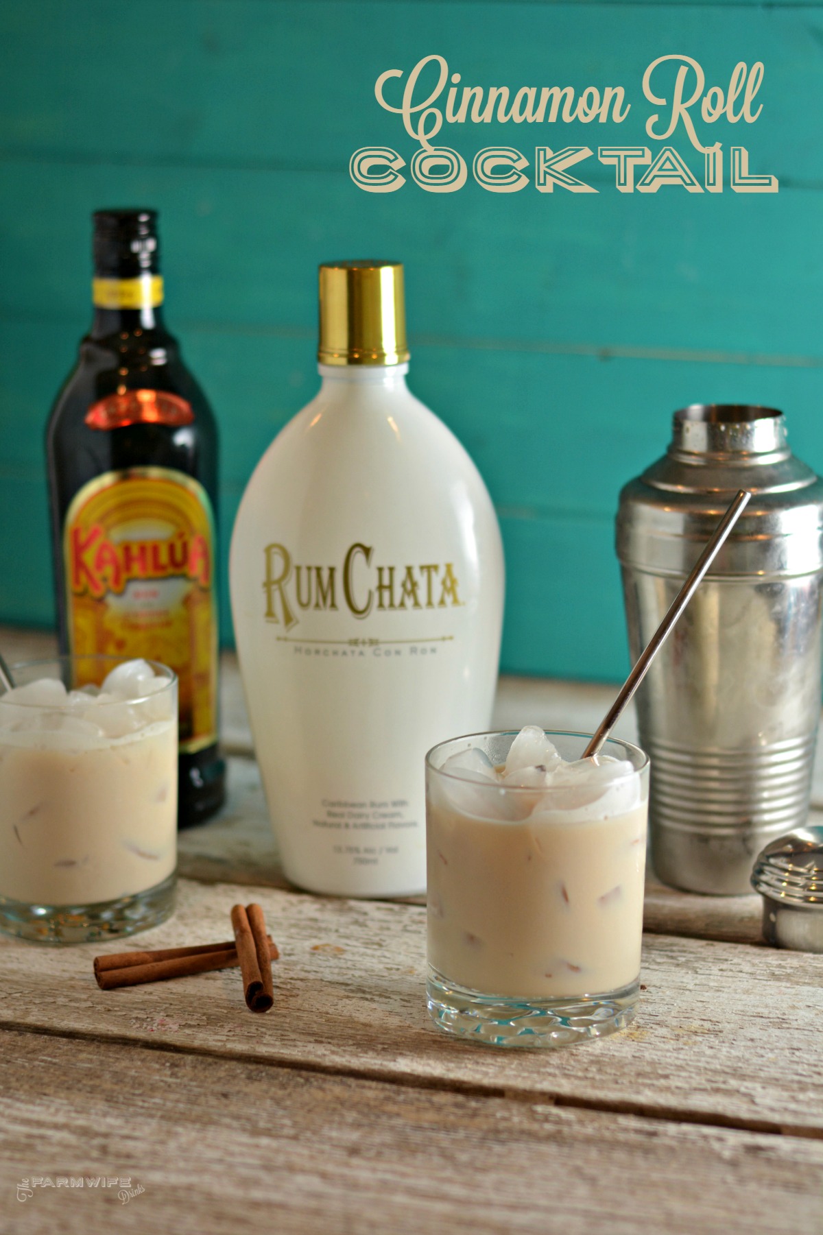 Cinnamon Roll Cocktail - The Farmwife Drinks