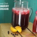 With the help of a blueberry simple syrup, this Farmwife's Blueberry lemonade recipe is the perfect combination of flavors on a hot summer day.