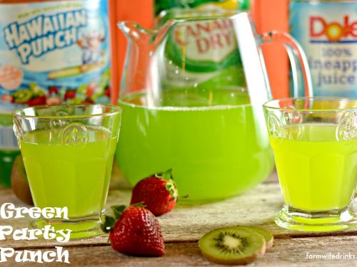 Green Punch The Farmwife Drinks