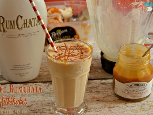 Caramel Rumchata Milkshake The Farmwife Drinks