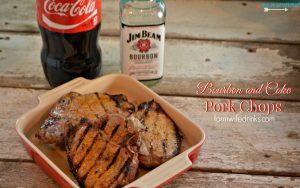 Bourbon and Coke Pork Chops are as tasty as the popular cocktail. This easy combination is recipe for juicy, tender pork chops.