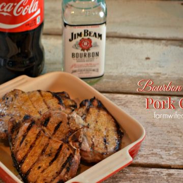 Bourbon and Coke Pork Chops are as tasty as the popular cocktail. This easy combination is recipe for juicy, tender pork chops.