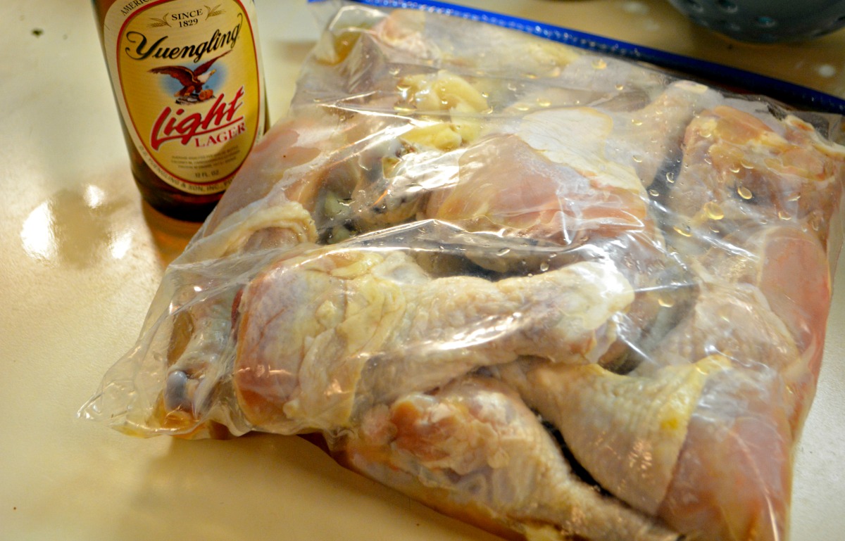 Drunken Chicken is a beer marinaded, crispy chicken recipe that everyone will love.