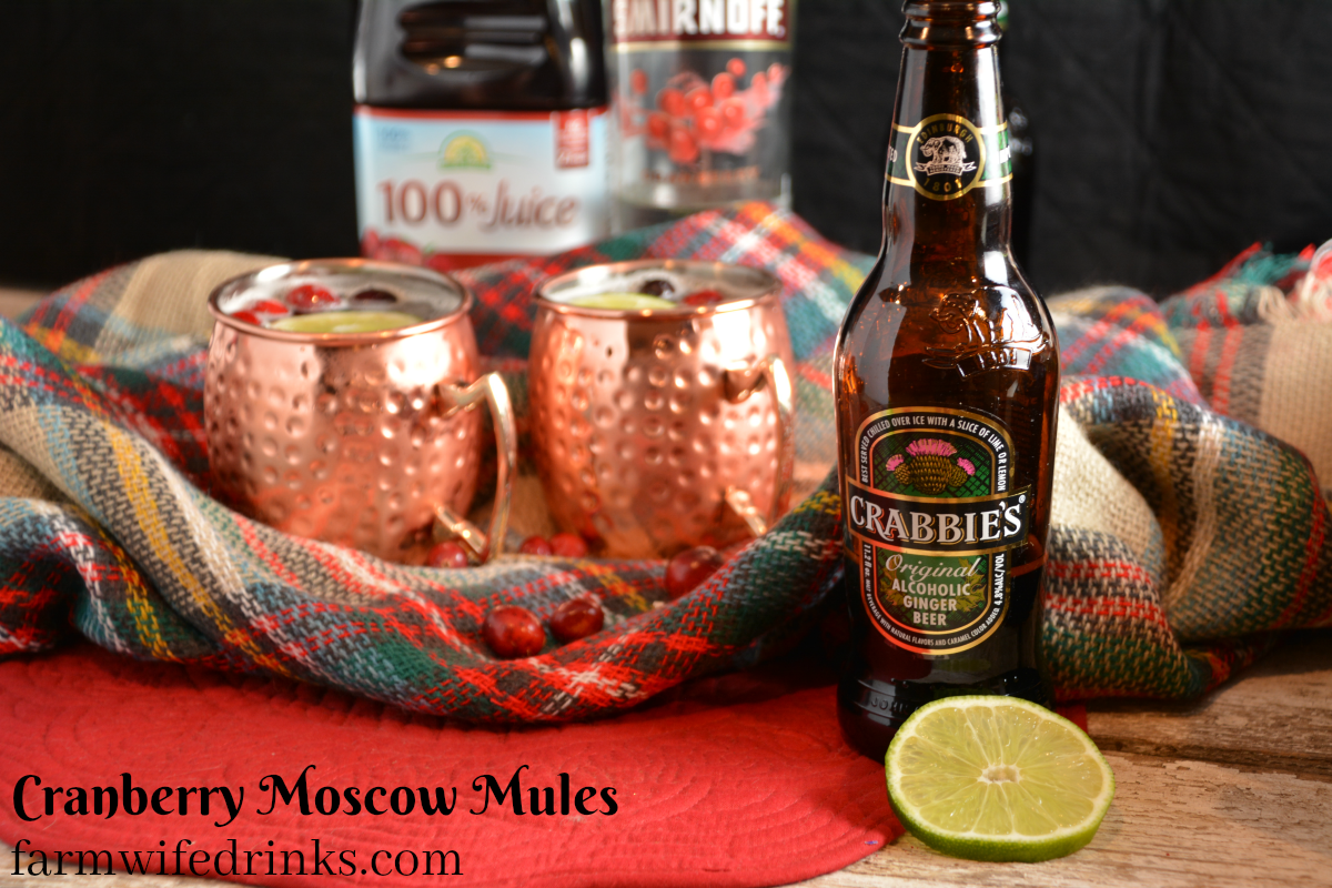 Moscow Mule Punch - The Farmwife Drinks