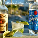 My go-to low calorie drinks is vodka and club soda with lime. It is the perfect cocktail recipe for a day at the beach.