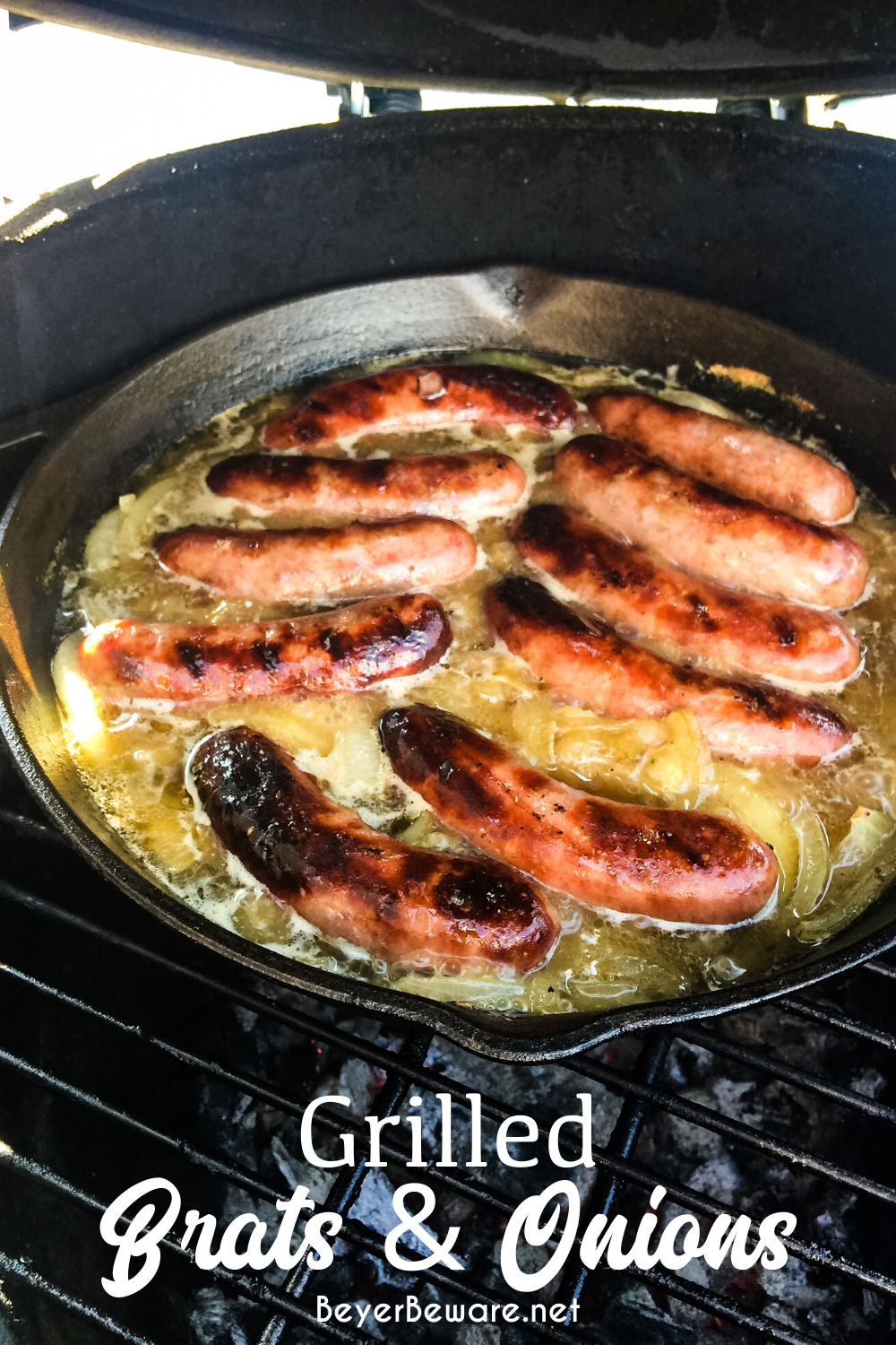 This Brat Tub Beer Bath Will Elevate Your Sausage Grilling Game