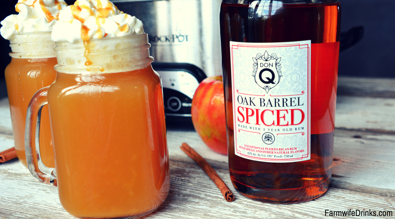 Warm Vanilla Wassail is a sweet combination of apple cider, pineapple juice, orange and vanilla bean. Topped off with Don Q oak barrel spice rum and you have a warm and spicy drink.