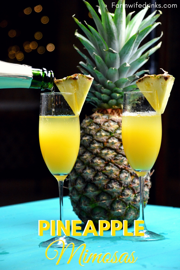 Mimosa with Pineapple Juice Gift Basket – The Downtown Farm Stand