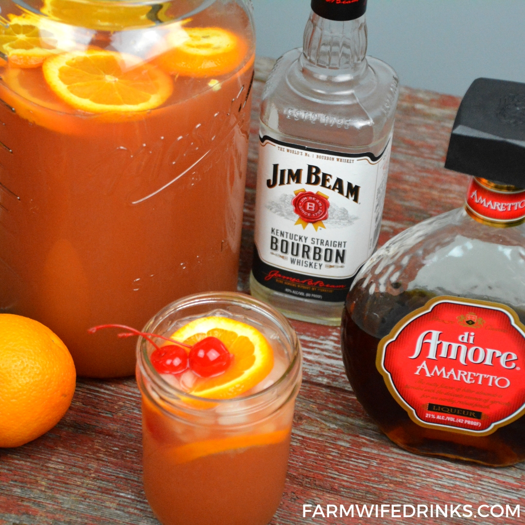 Amaretto Bourbon Punch The Farmwife Drinks amaretto-bourbon-punch-the-farmwife-drinks