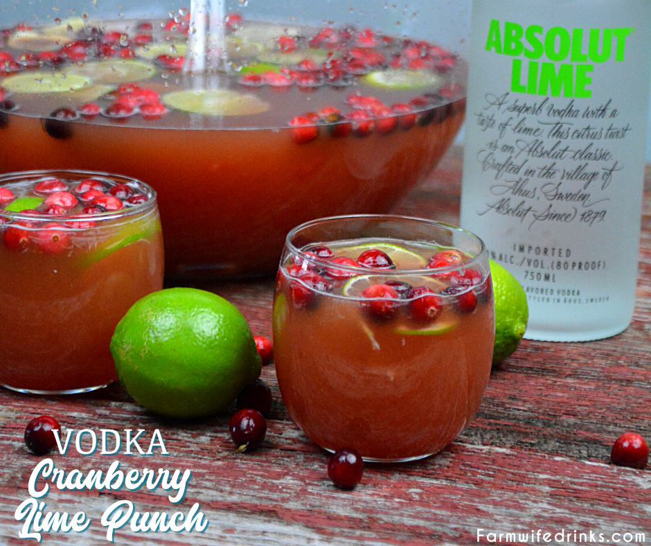 Moscow Mule Punch - The Farmwife Drinks