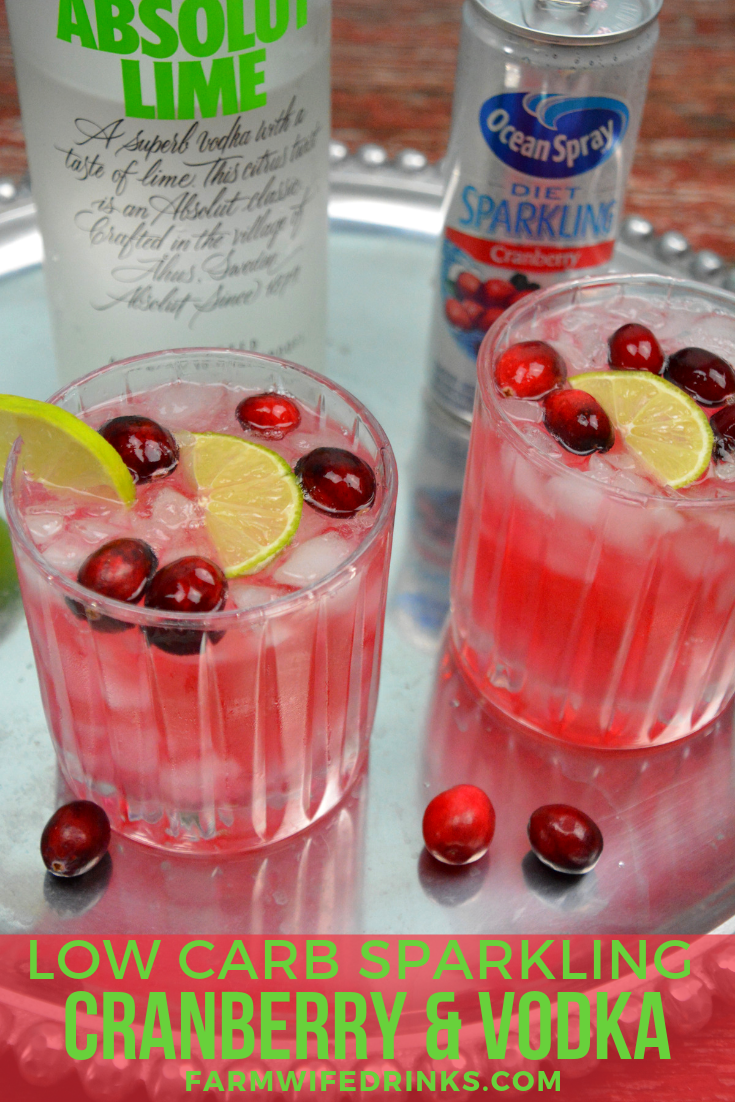 Sparkling Lime Vodka Drink ~ A Pitcher Cocktail