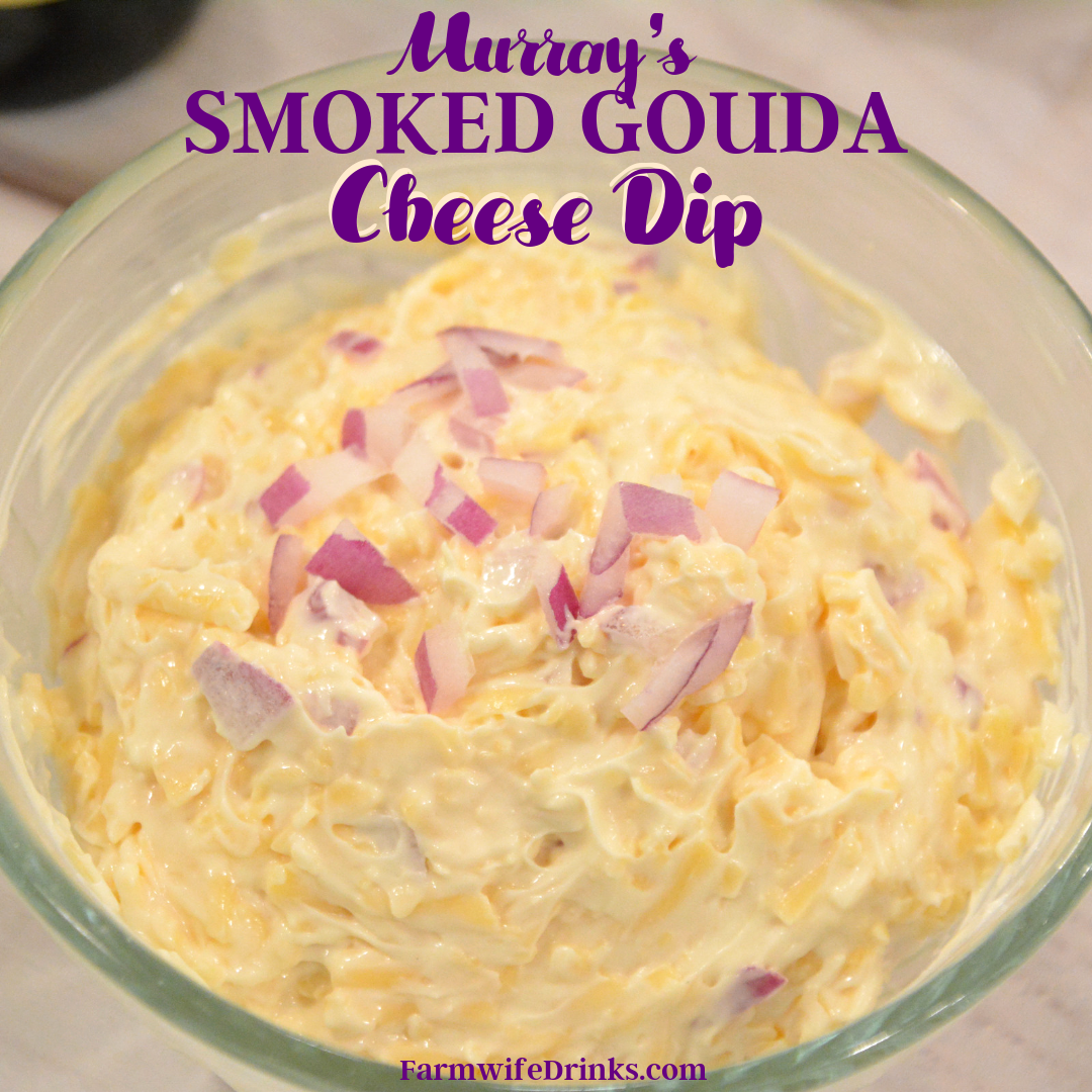 Murray's smoked gouda cheese dip is a simple cheese dip recipe using four simple ingredients of gouda, mayonnaise, red onion, and Worcestershire sauce that creates complex flavors leaving people wondering what is in it.