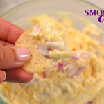 Murray's smoked gouda cheese dip is a simple cheese dip recipe using four simple ingredients of gouda, mayonnaise, red onion, and Worcestershire sauce that creates complex flavors leaving people wondering what is in it.