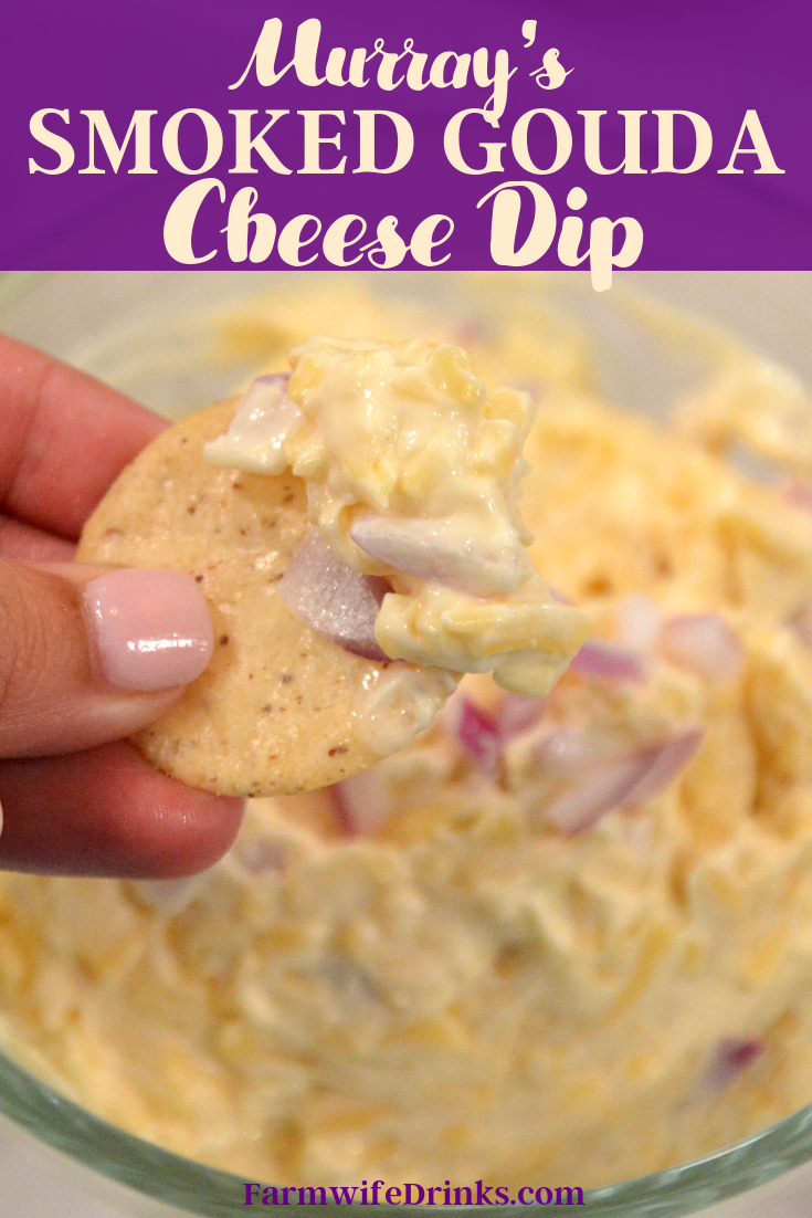 Murray's smoked gouda cheese dip is a simple cheese dip recipe using four simple ingredients of gouda, mayonnaise, red onion, and Worcestershire sauce that creates complex flavors leaving people wondering what is in it.