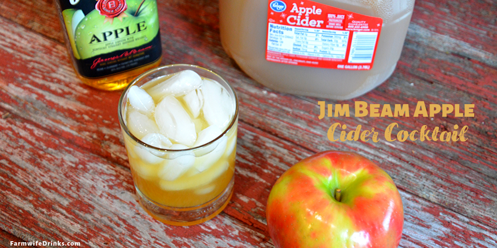 Jim Beam Apple Cider Cocktail is a simple concoction of Jim Beam Apple and apple cider over ice but will be just served with warm apple cider.