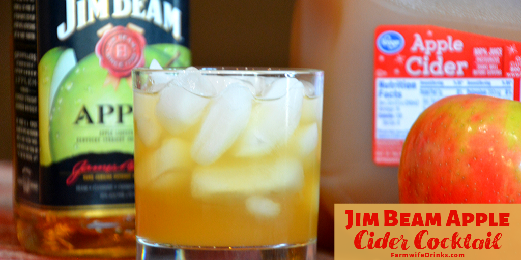 Jim Beam Apple Cider Cocktail is a simple concoction of Jim Beam Apple and apple cider over ice but will be just served with warm apple cider.