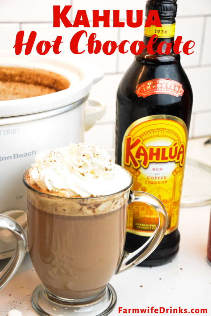 Kahlua was my pick since I love coffee. Kahlua Hot Chocolate is the