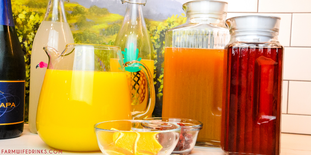 Mimosa bar ideas can include types of juices, garnishes, glasses, and even champagne, prosecco, or cava to help perfect your next brunch, shower, or holiday gathering. Learn everything you will need to know how to make a mimosa bar at your next event.