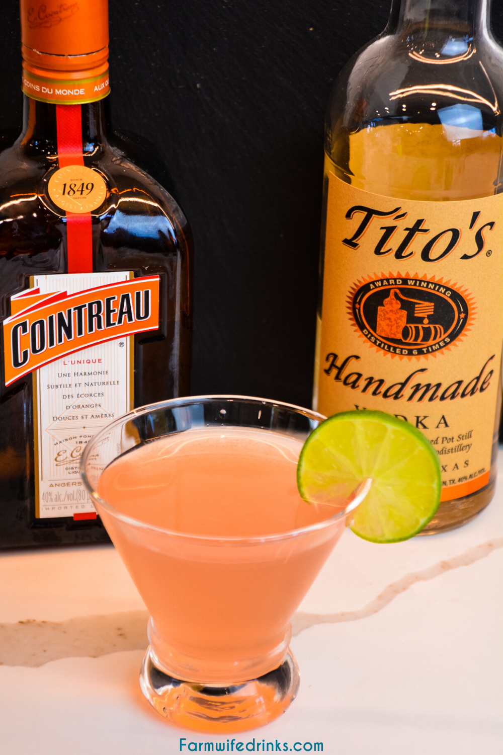 The Cosmopolitan martini is the sweet and sour combination of vodka, Cointreau, cranberry juice, and lime juice shaken to make the perfect cosmo cocktail.