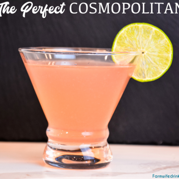 The Cosmopolitan martini is the sweet and sour combination of vodka, Cointreau, cranberry juice, and lime juice shaken to make the perfect cosmo cocktail.