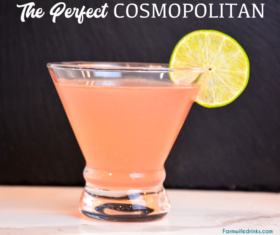 The Cosmopolitan martini is the sweet and sour combination of vodka, Cointreau, cranberry juice, and lime juice shaken to make the perfect cosmo cocktail.