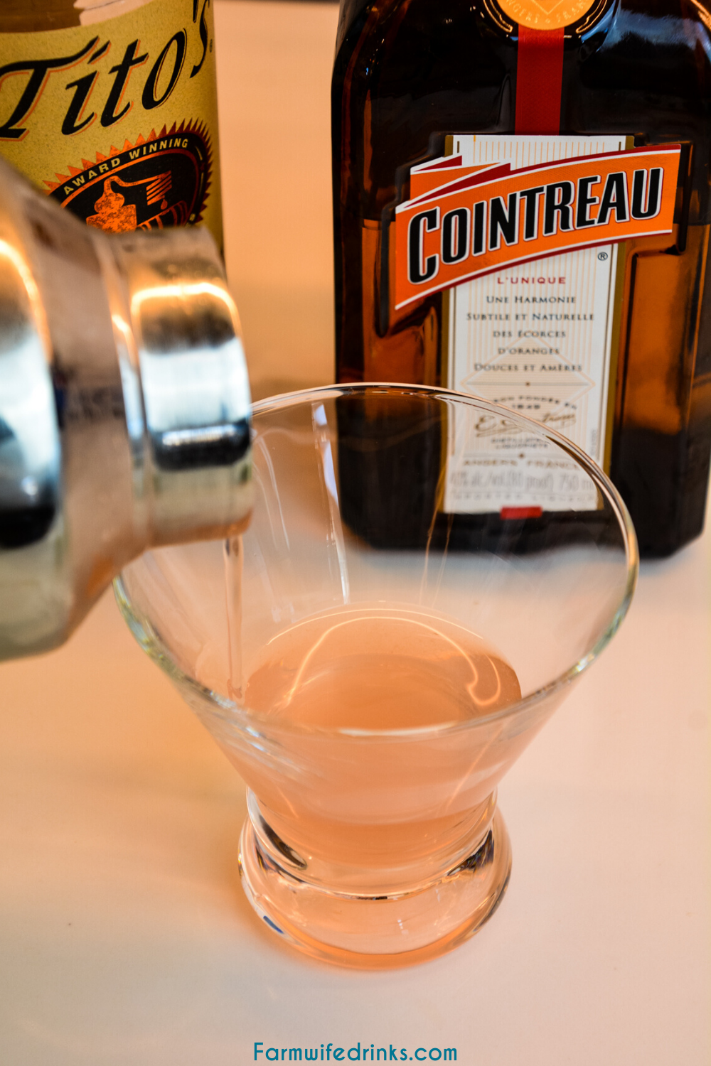 The Cosmopolitan martini is the sweet and sour combination of vodka, Cointreau, cranberry juice, and lime juice shaken to make the perfect cosmo cocktail.