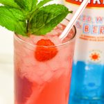 Pink Starburst vodka cocktail combines Smirnoff's Red, White, and Berry vodka with the berry lemonade Sparkling Ice water for an easy-sipping, low-carb cocktail that tastes just like starburst candy.