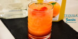 Tequila Sunrise is an orange juice and tequila cocktail made smooth with the addition of cherries and grenadine made famous in the 70s by Mick Jagger.
