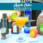 Apple Cider Margarita is the perfect fall margarita with the tequila, orange liquor, apple cider, and lime juice shaken together for an amazing fall cocktail.
