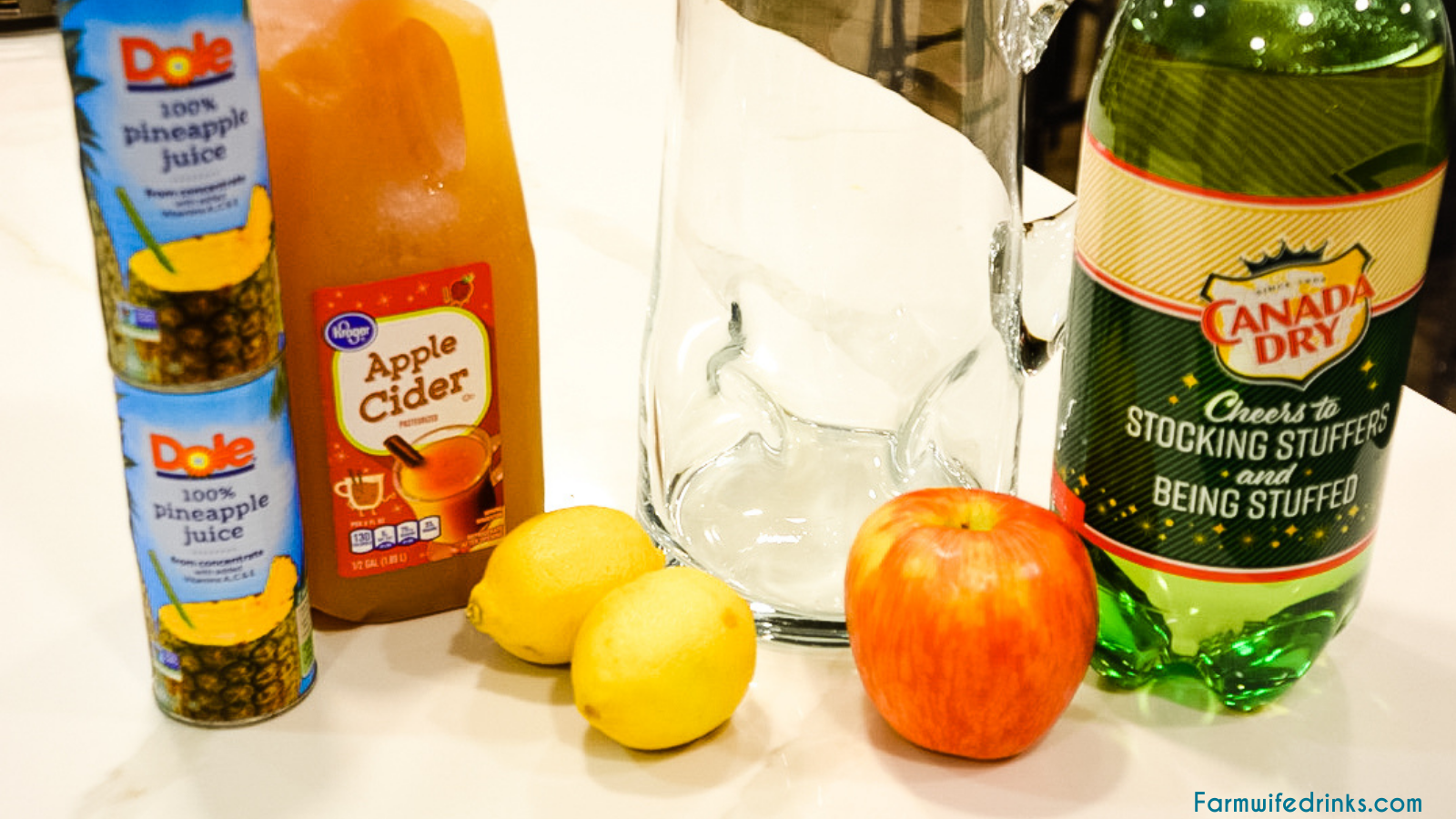 Apple Cider Punch Ingredients