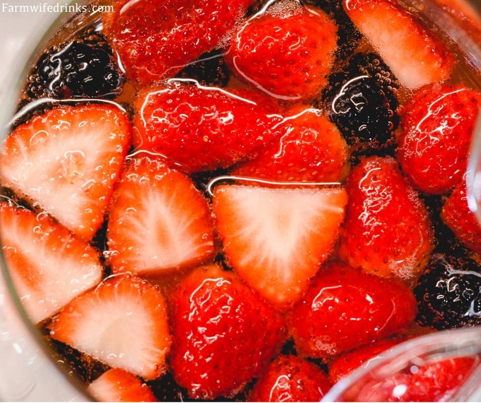 Strawberry Champagne Punch Recipe