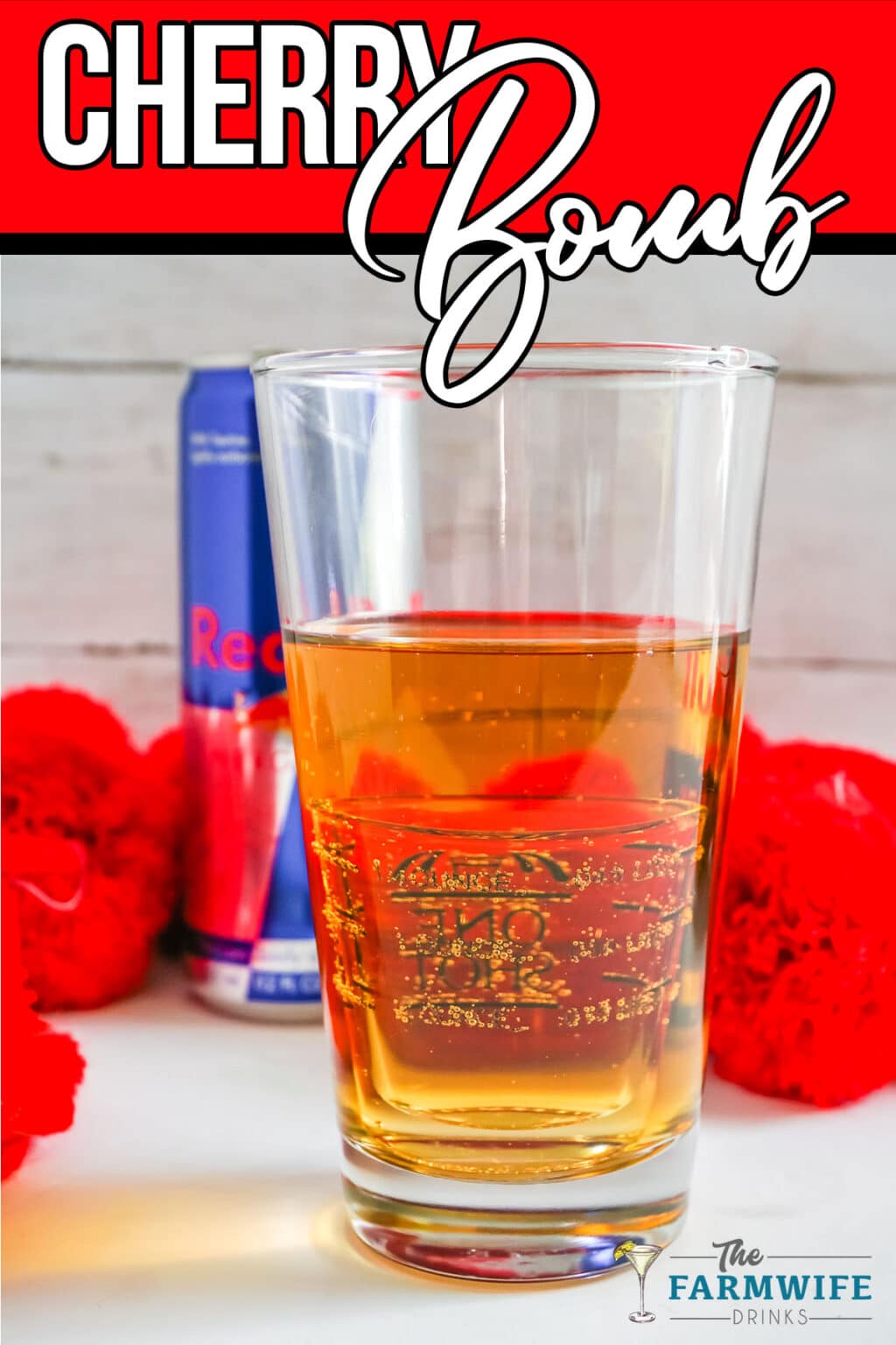 The Cherry Bomb Shot is a perfect beverage to serve during the summer