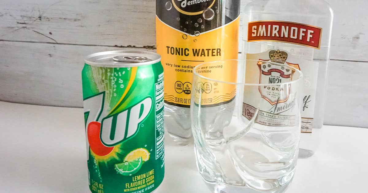 3 simple Ingredients for the Vodka Press