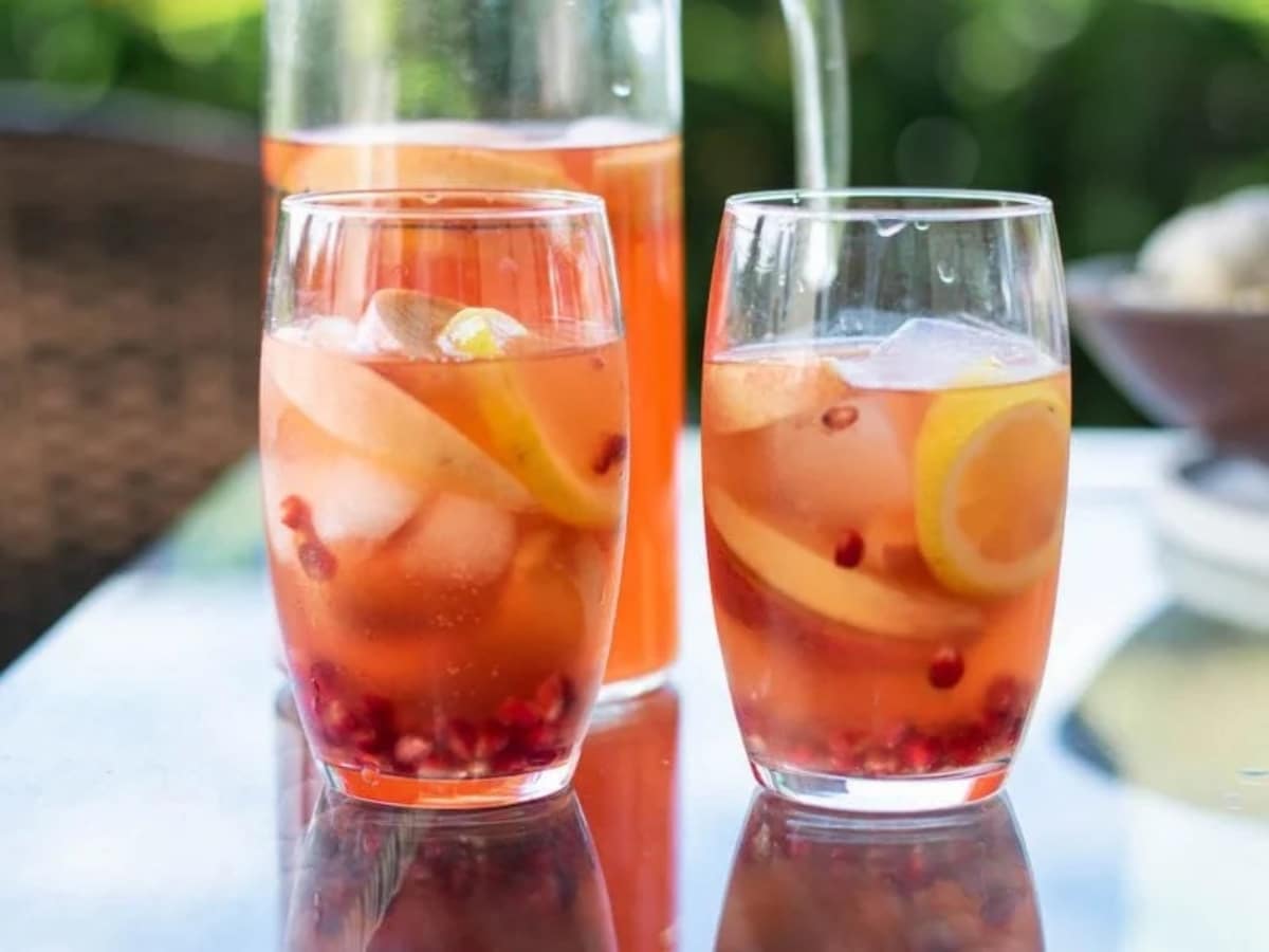 bourbon peach punch