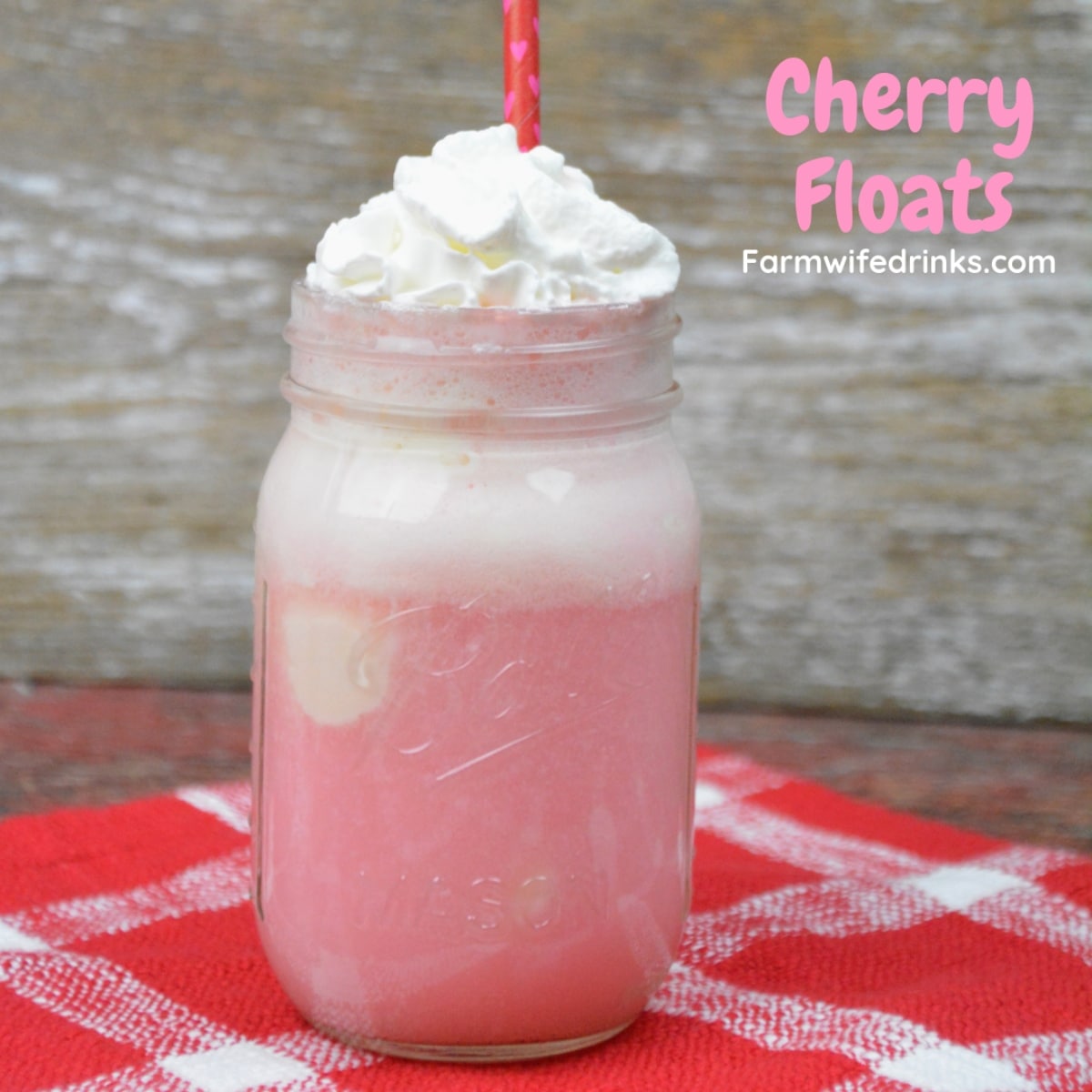 cherry floats pink drink recipe