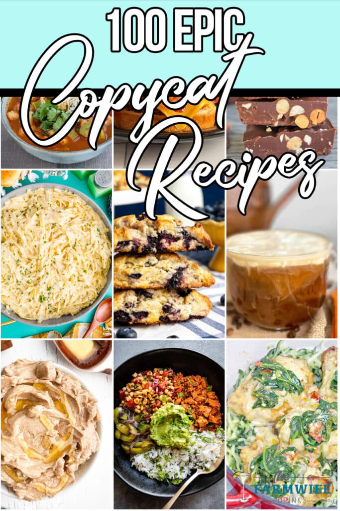 These copycat recipes are not only delicious but also easy to make in