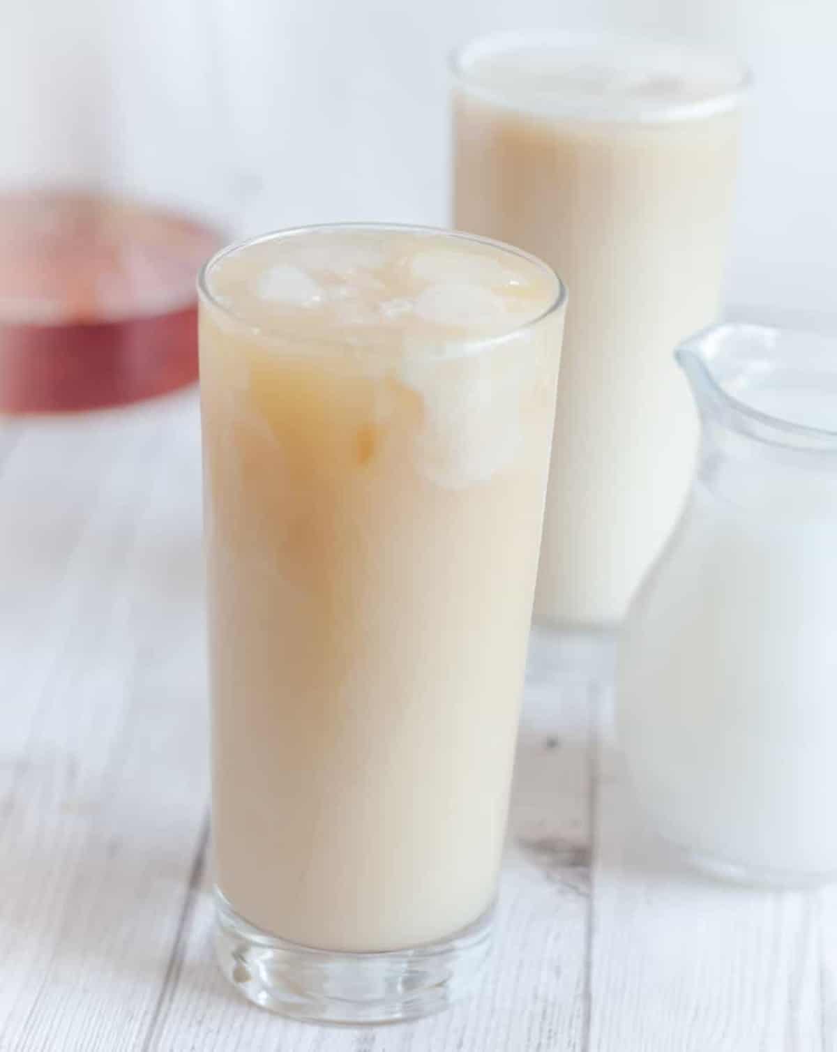 iced london fog latte copycat starbucks cold drink recipe