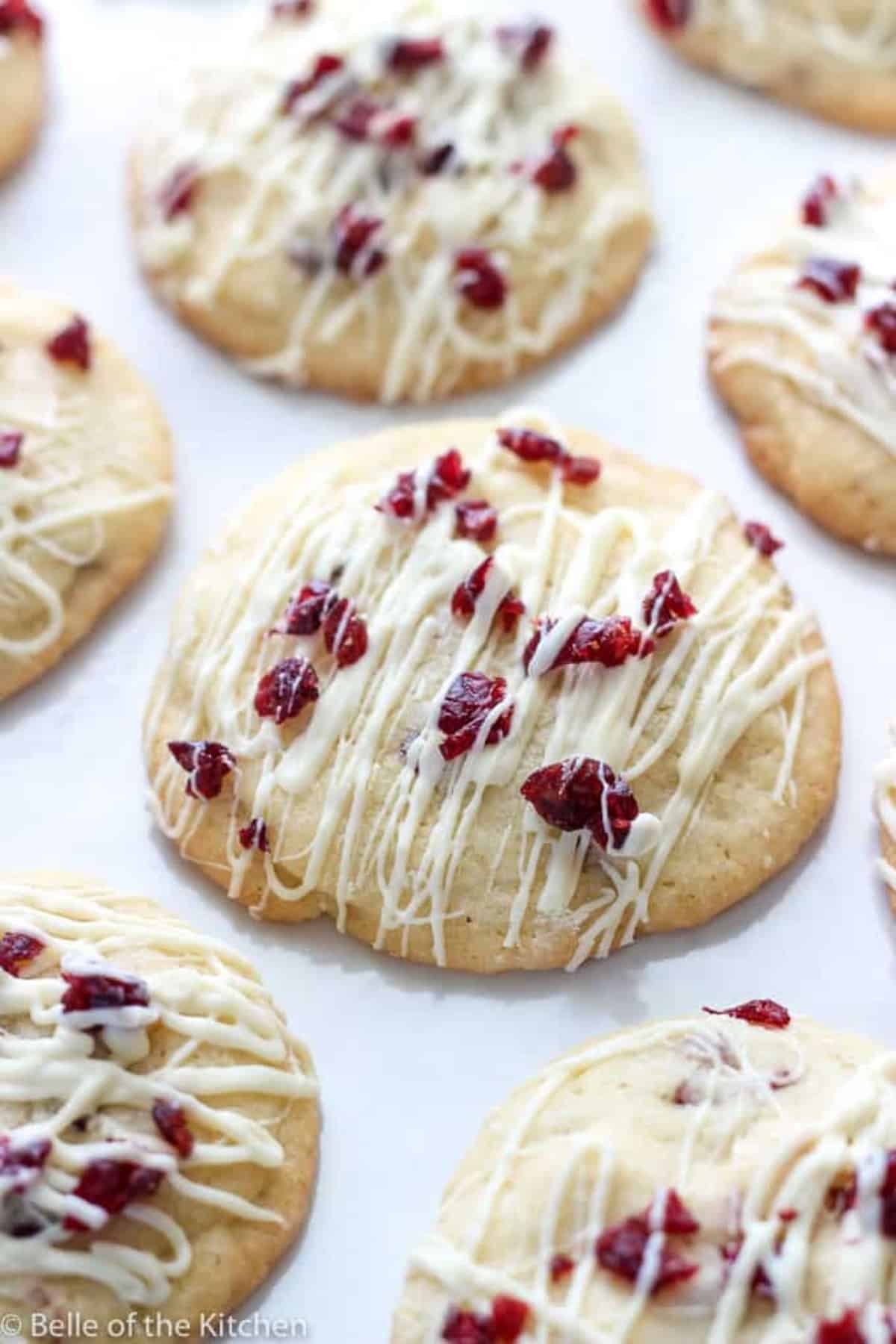 cranberry bliss bar cookies starbucks copycat recipe