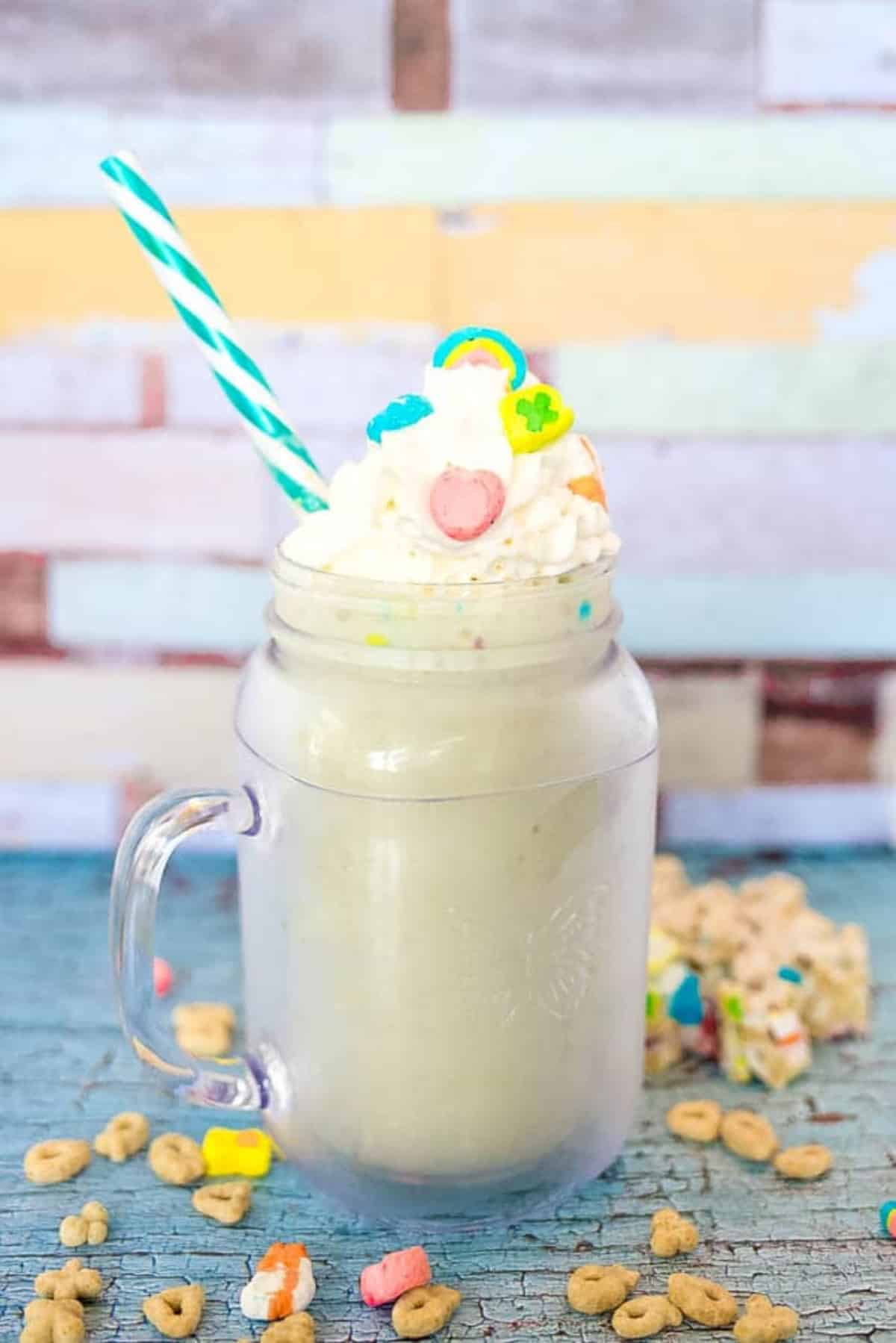 lucky charms milkshake recipe