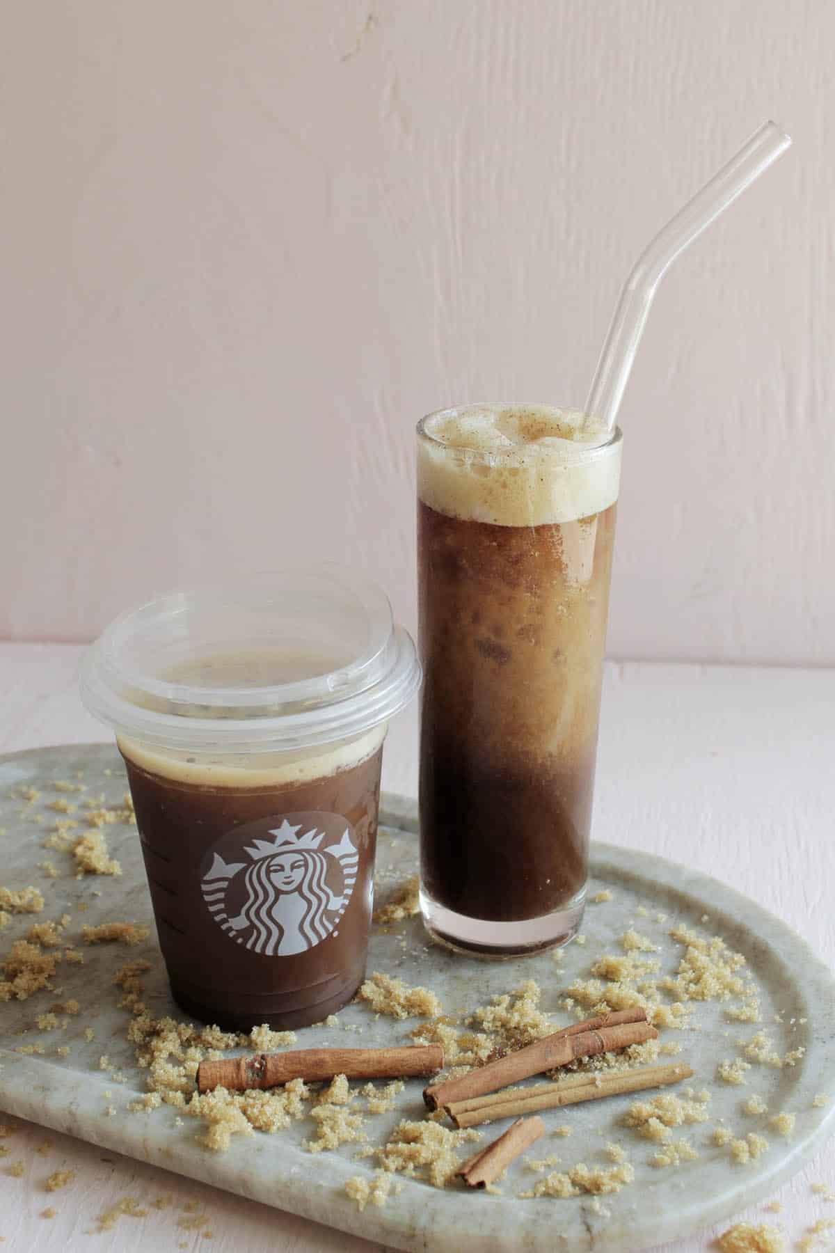 brown sugar espresso copycat starbucks cold drink recipe