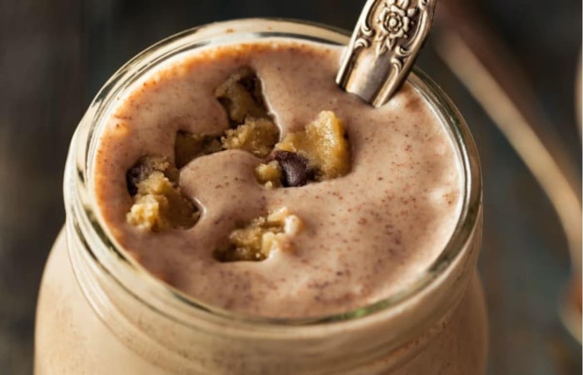 vegan cookie dough milkshake recipe