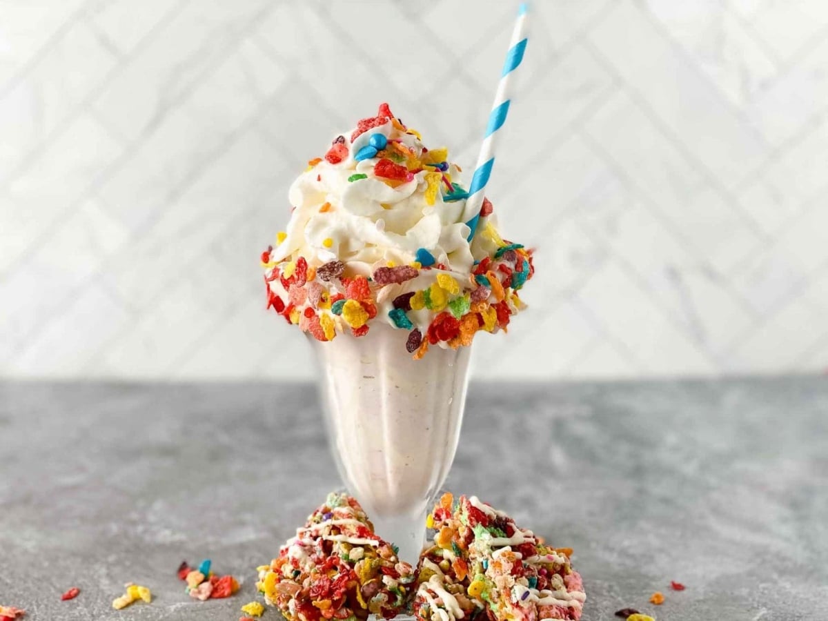 fruity pebbles milkshake recipe