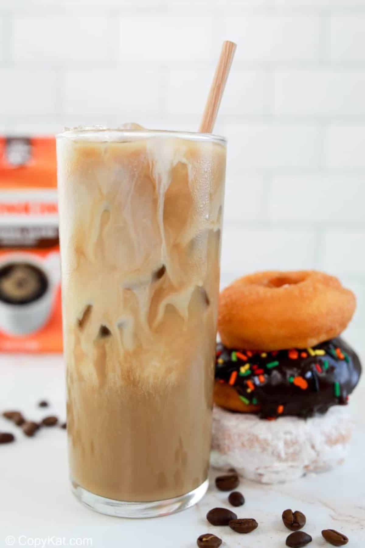 dunkin donuts iced coffee