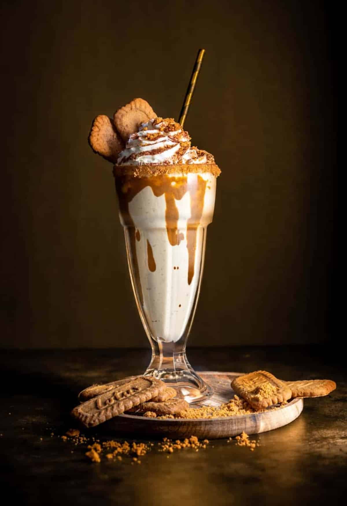 cookie butter milkshake recipe