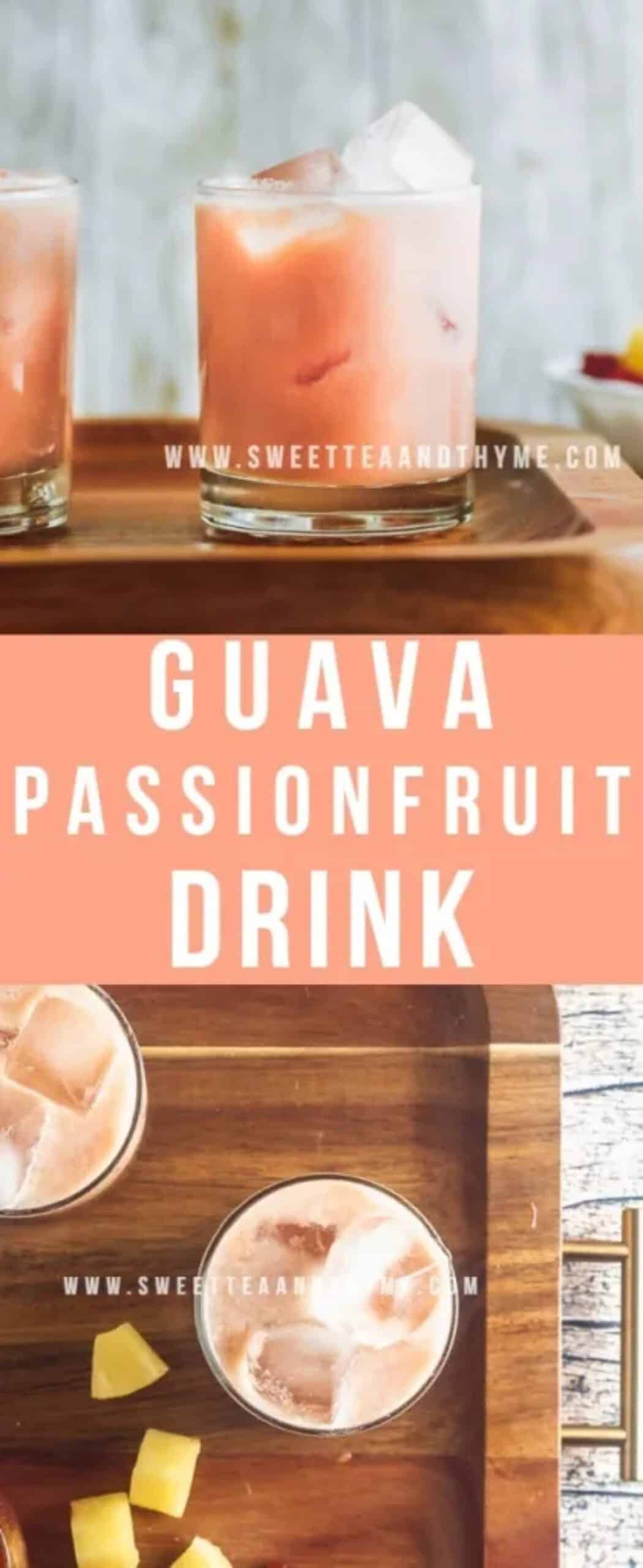 guava passionfrui drink copycat starbucks cold drink recipe